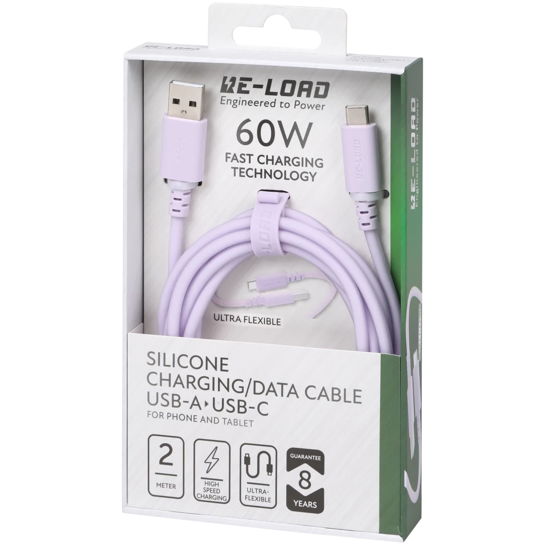 Cabo de dados de silicone Re-load