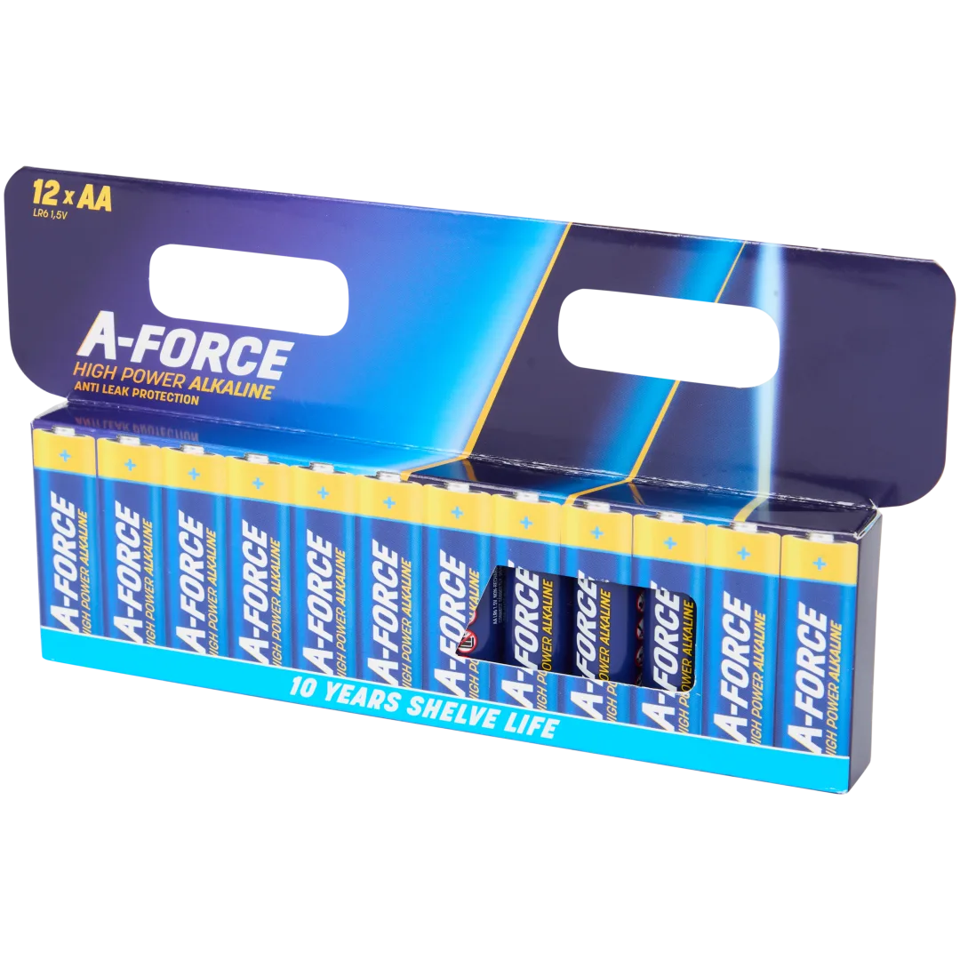Pilhas A-Force AA