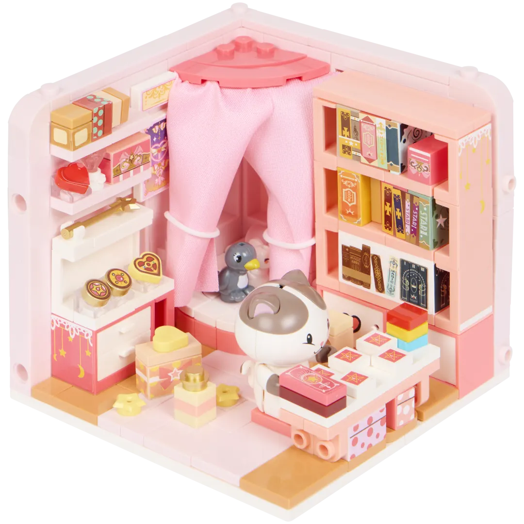 Set kawaii cu blocuri de construit