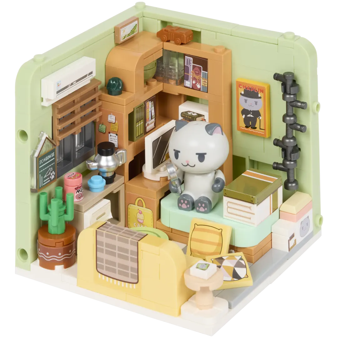 Set kawaii cu blocuri de construit