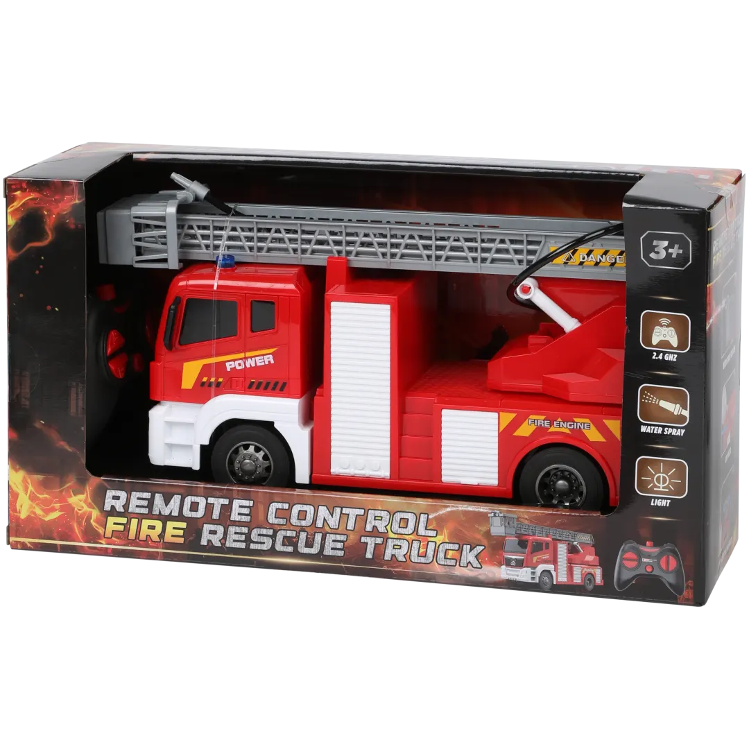 Bestuurbare brandweerwagen