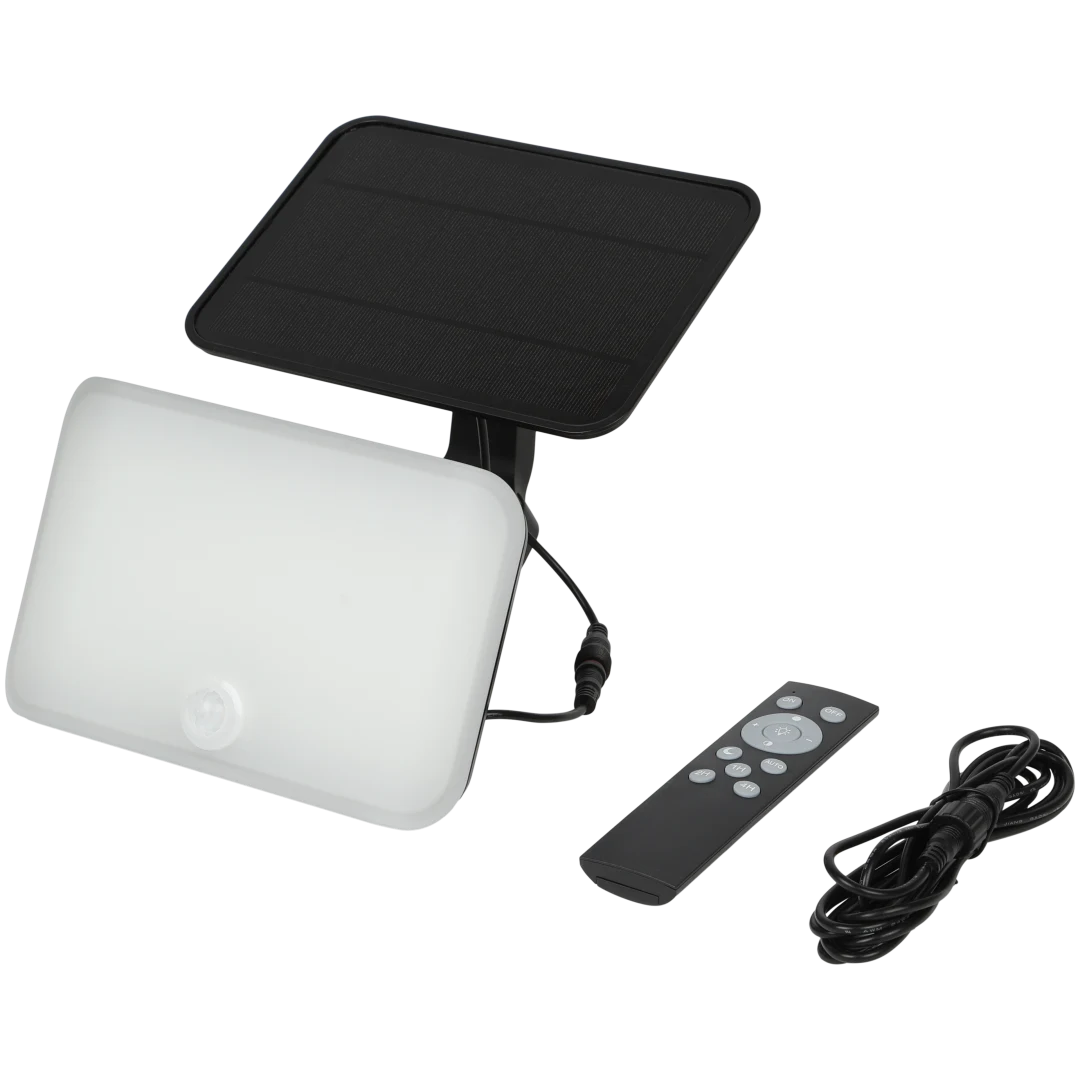 Holofote solar com sensor