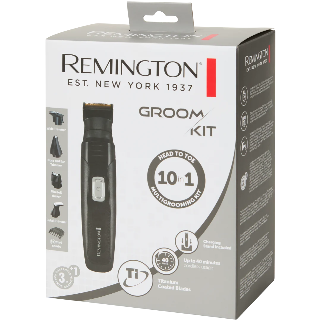 Set cu trimmer 10-în-1 Remington