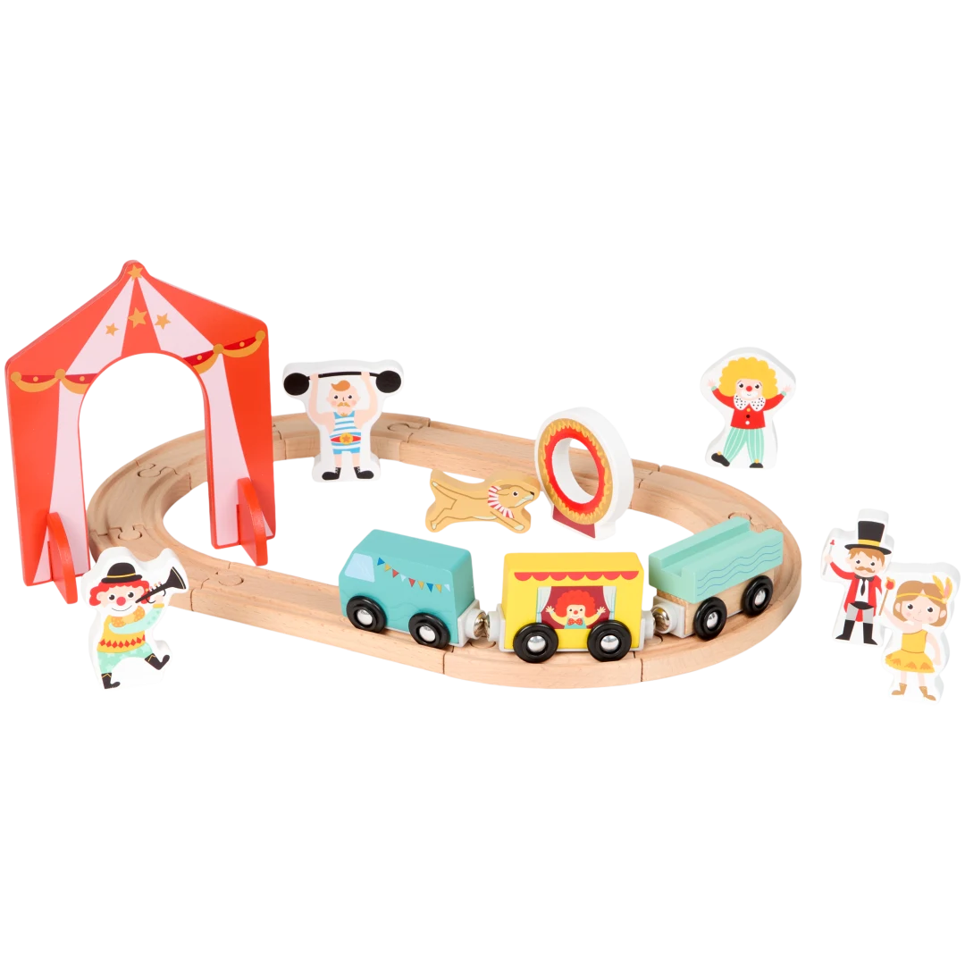 Trenino e binari in legno Mini Matters 4