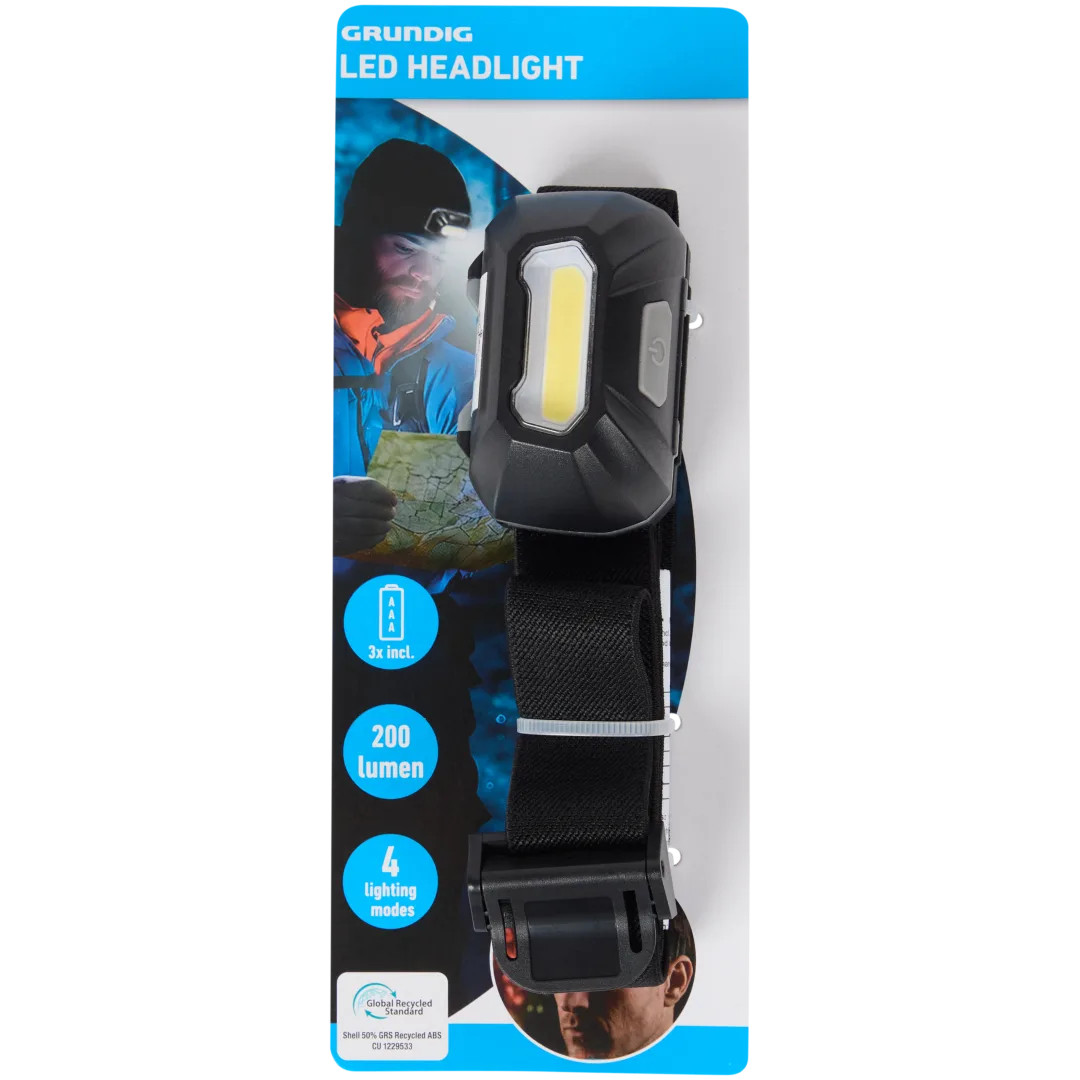Lampada frontale a LED Grundig