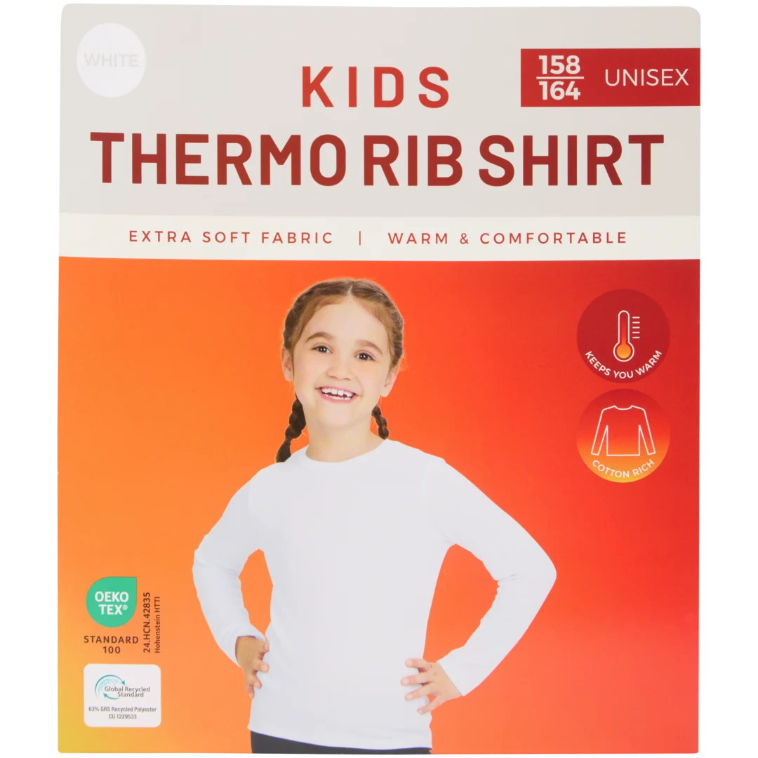 Camisola térmica para criança
