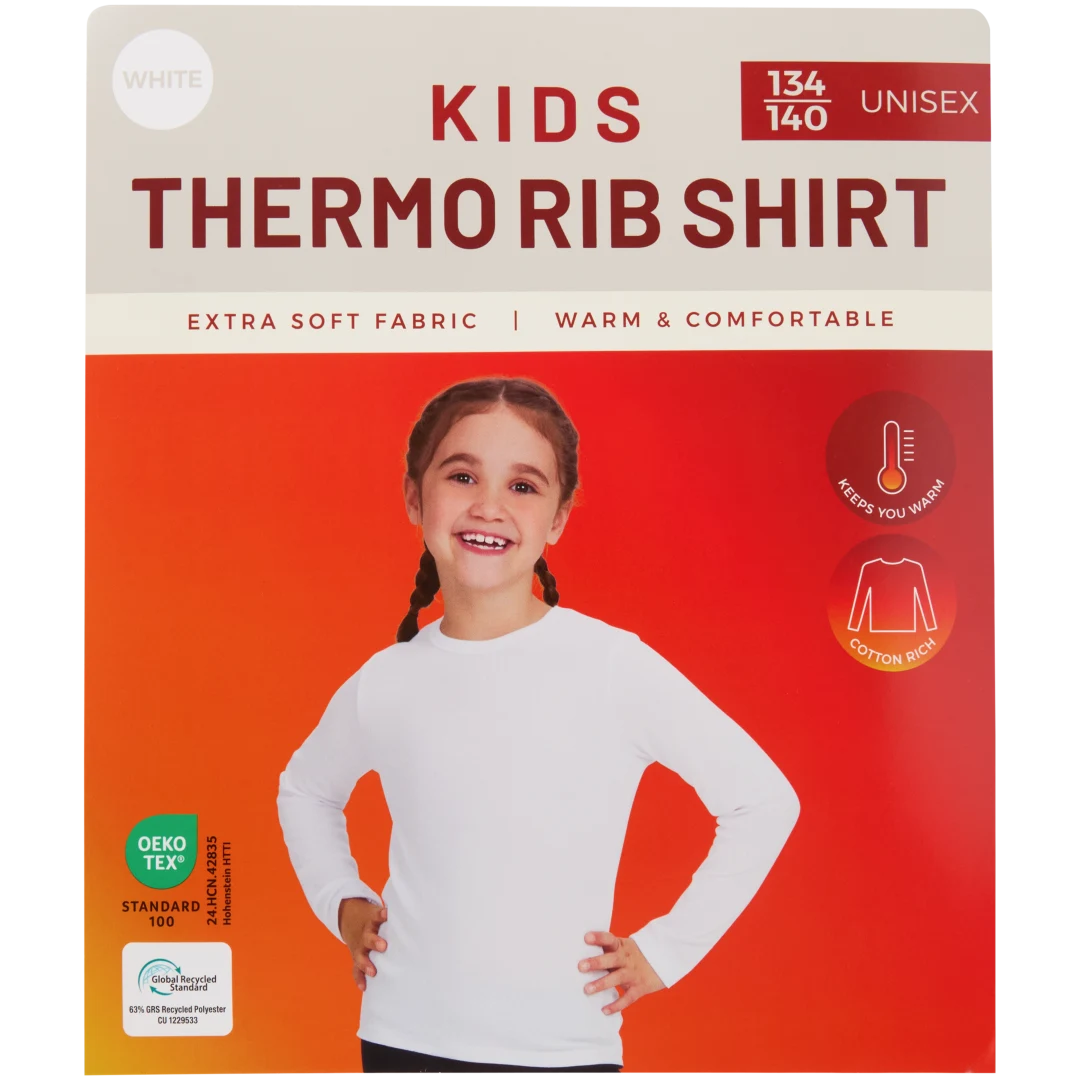 Camisola térmica para criança