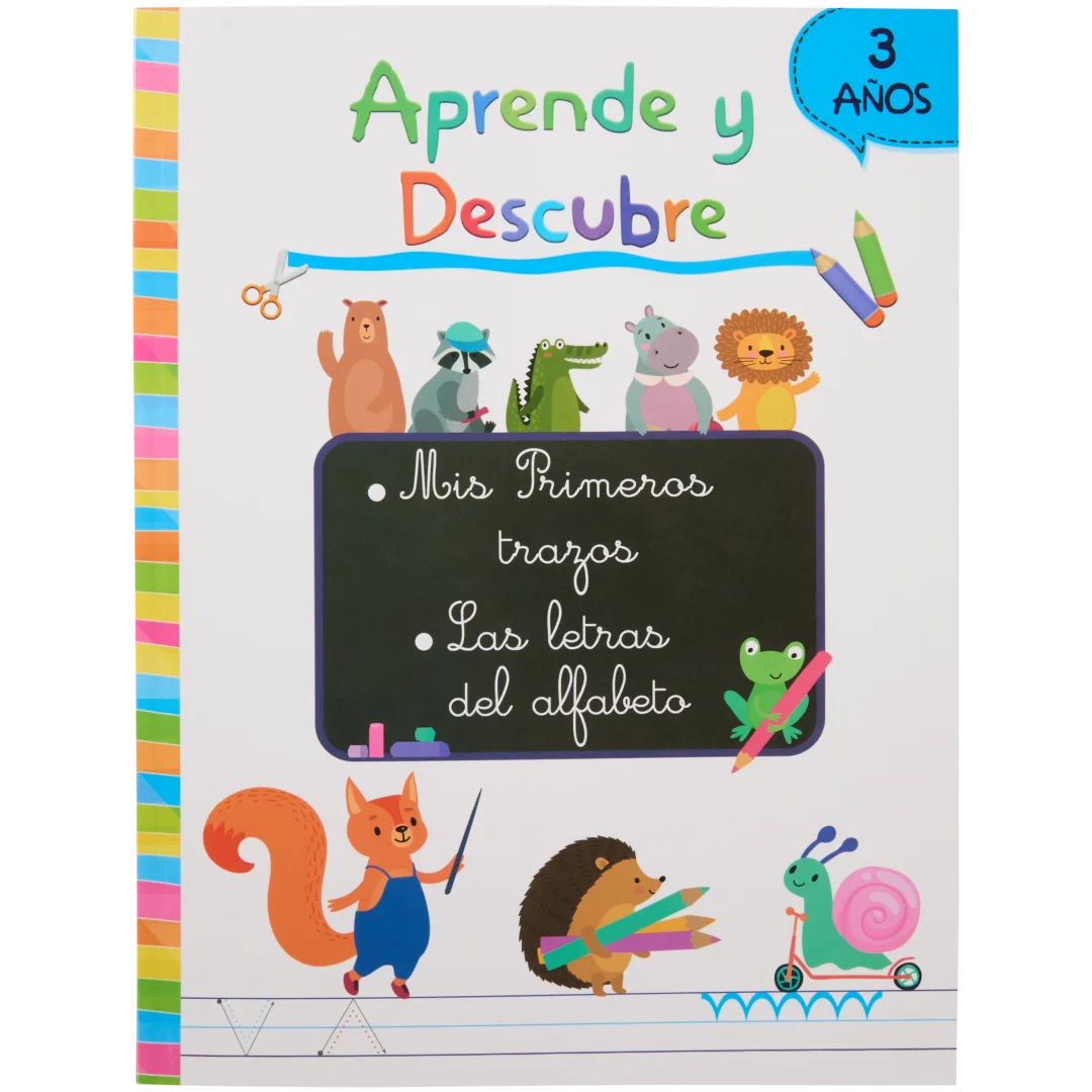 Libro escolar para niños