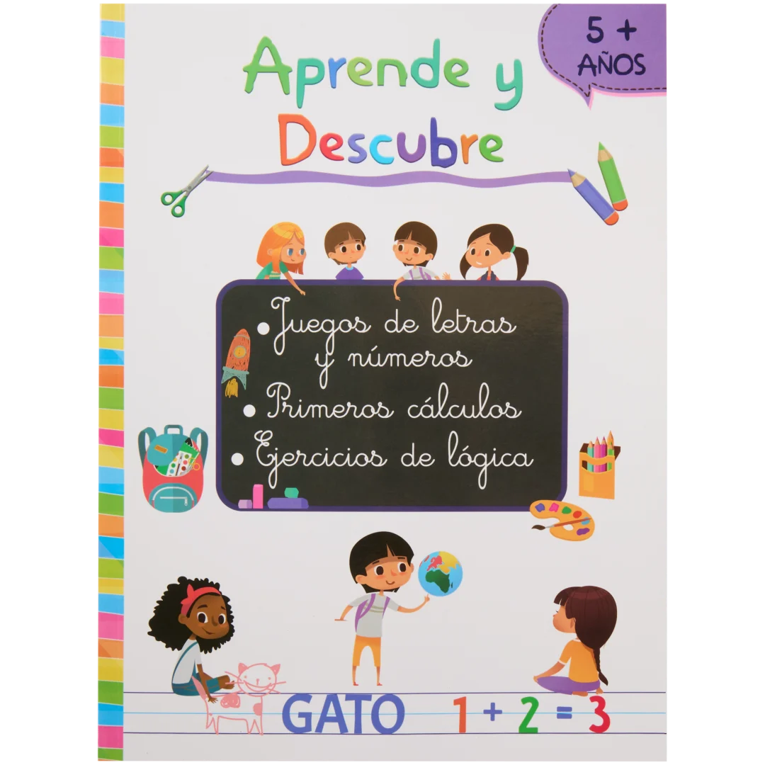 Libro escolar para niños