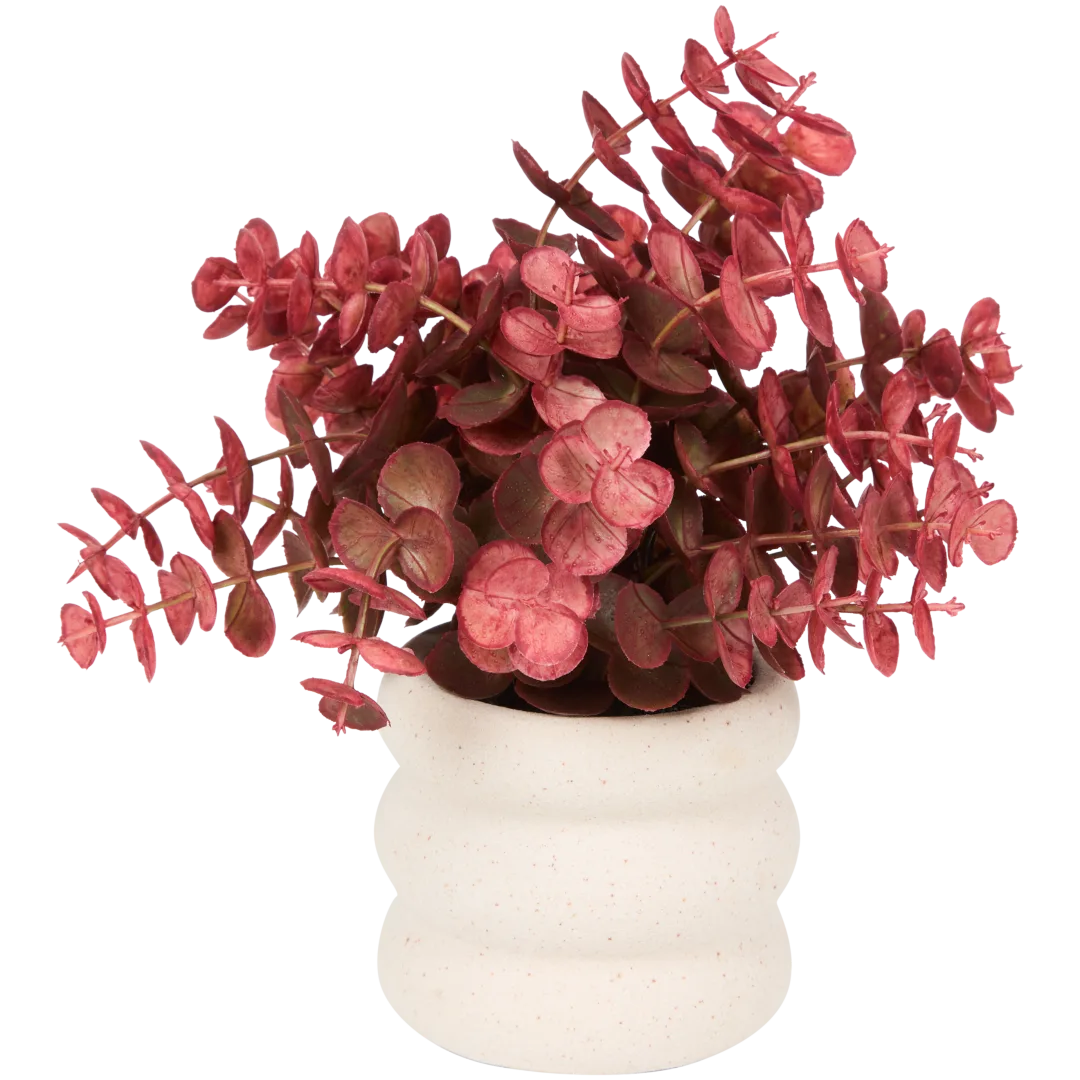 Plante artificielle en pot