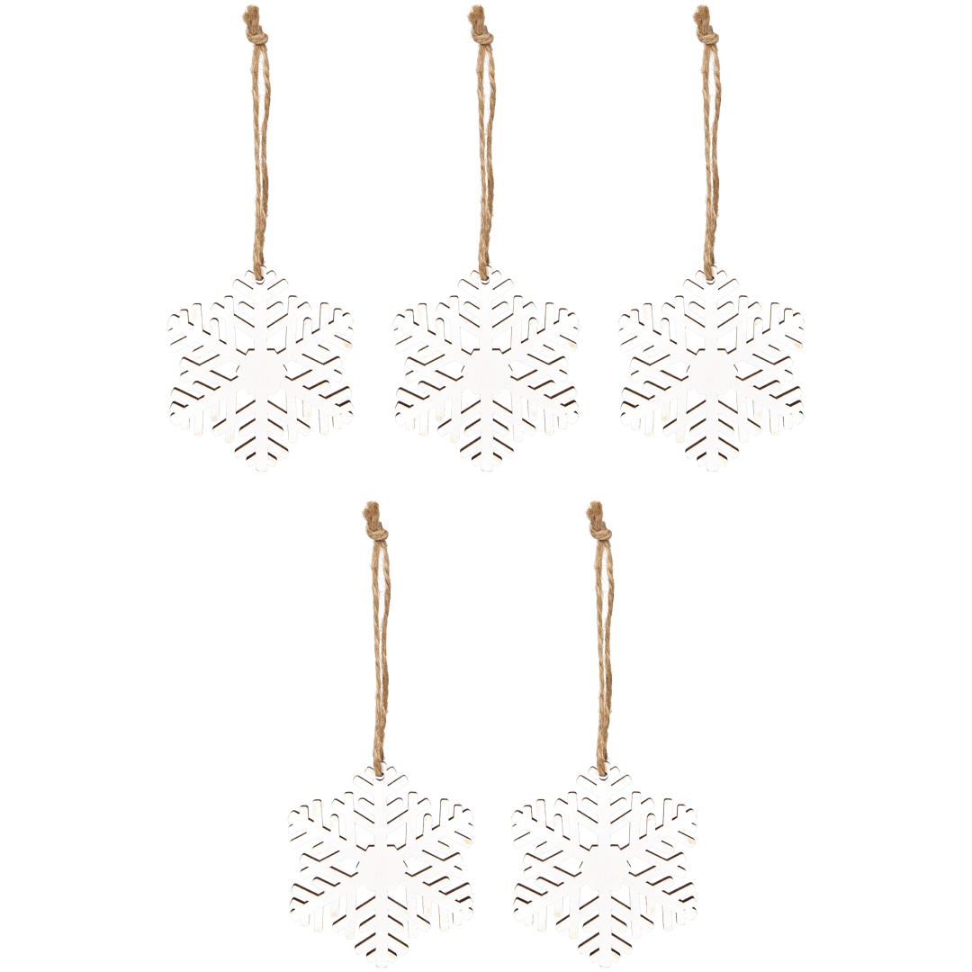 Suspensions de Noël en bois 8