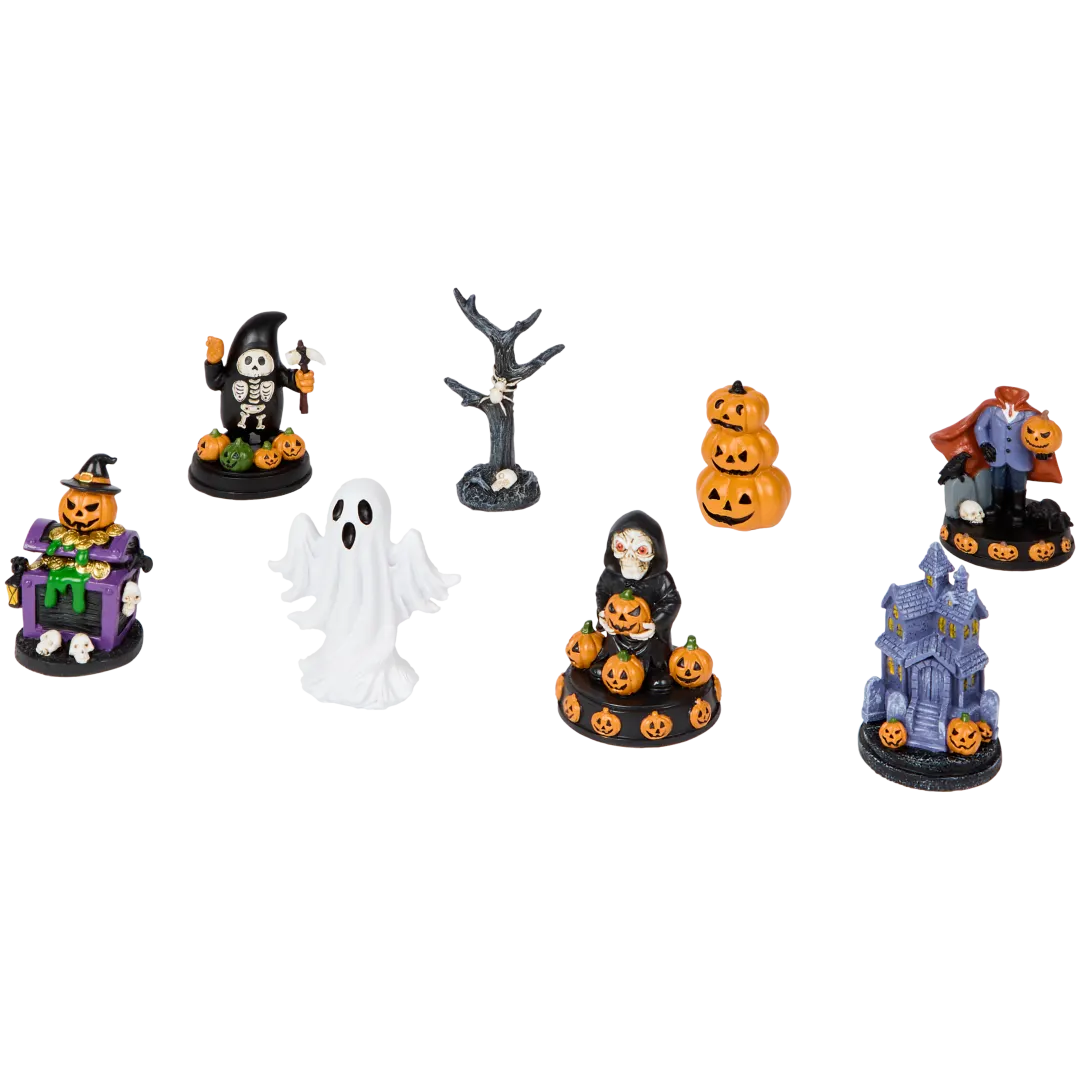 Súprava halloweenskych figúrok