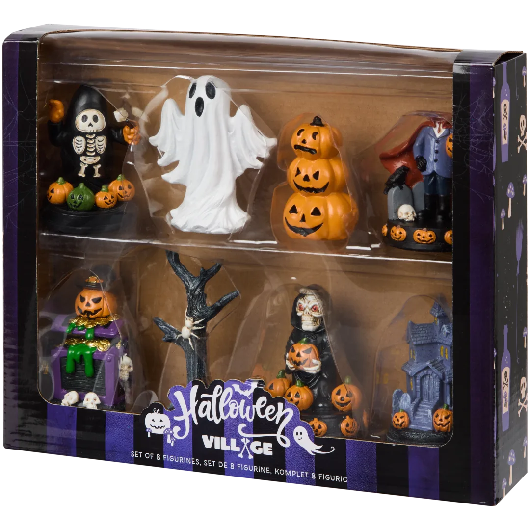 Súprava halloweenskych figúrok