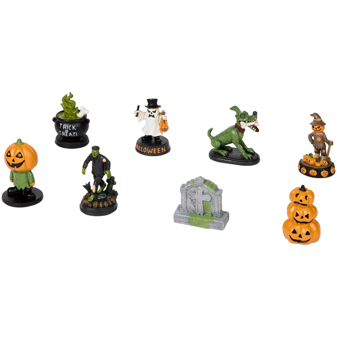 Súprava halloweenskych figúrok