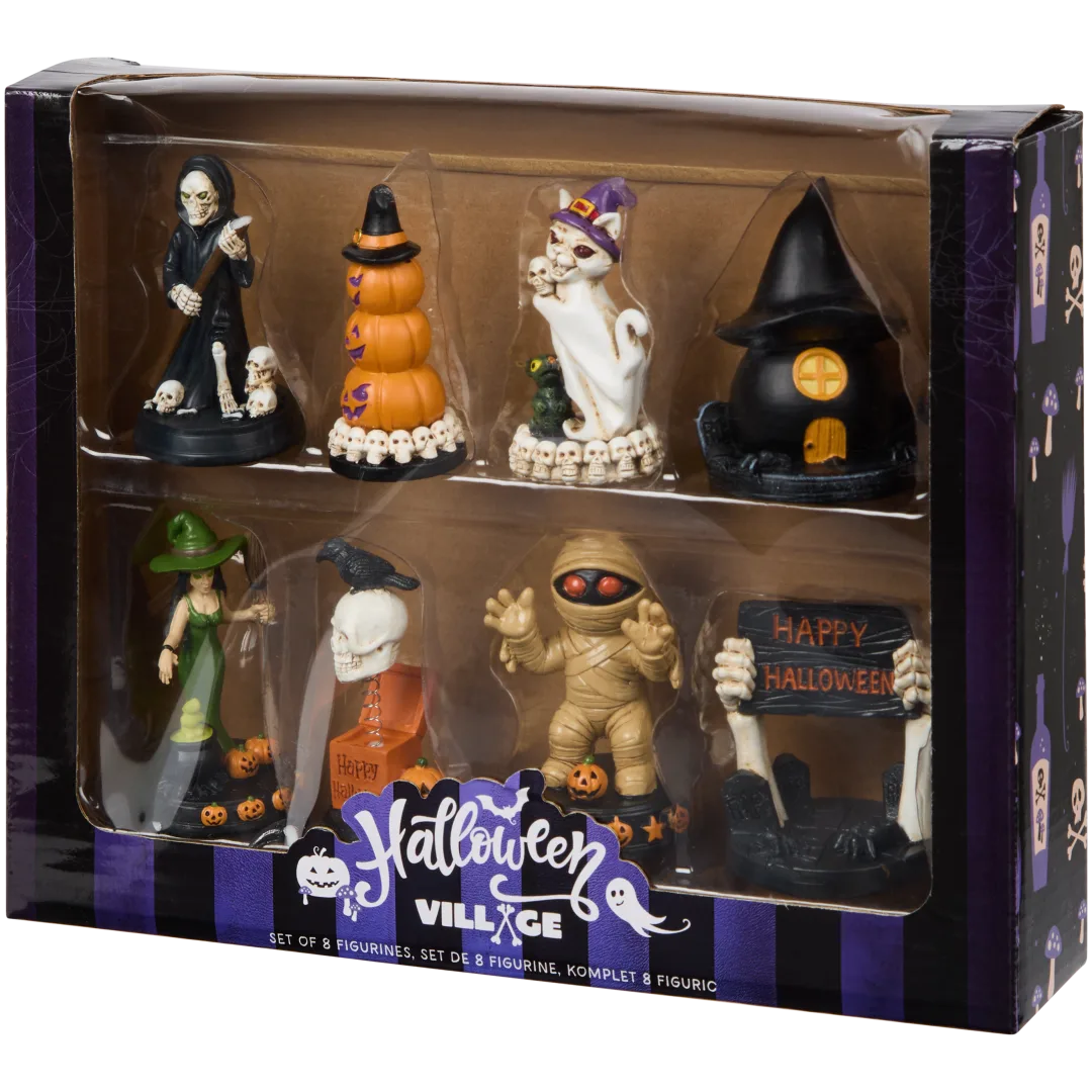 Conjunto de figuras de Halloween
