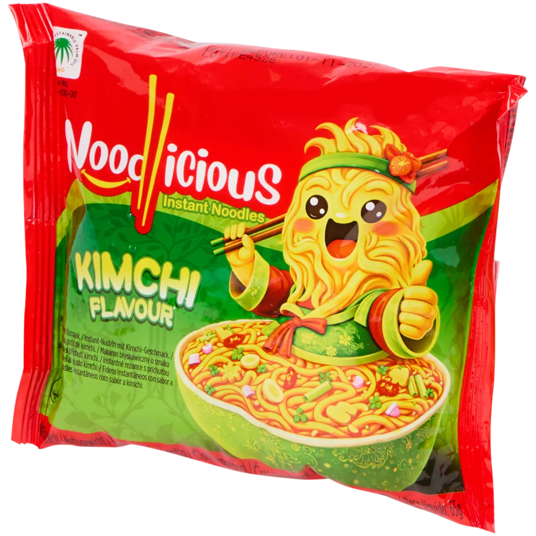 Noodlicious instant noedels Kimchi