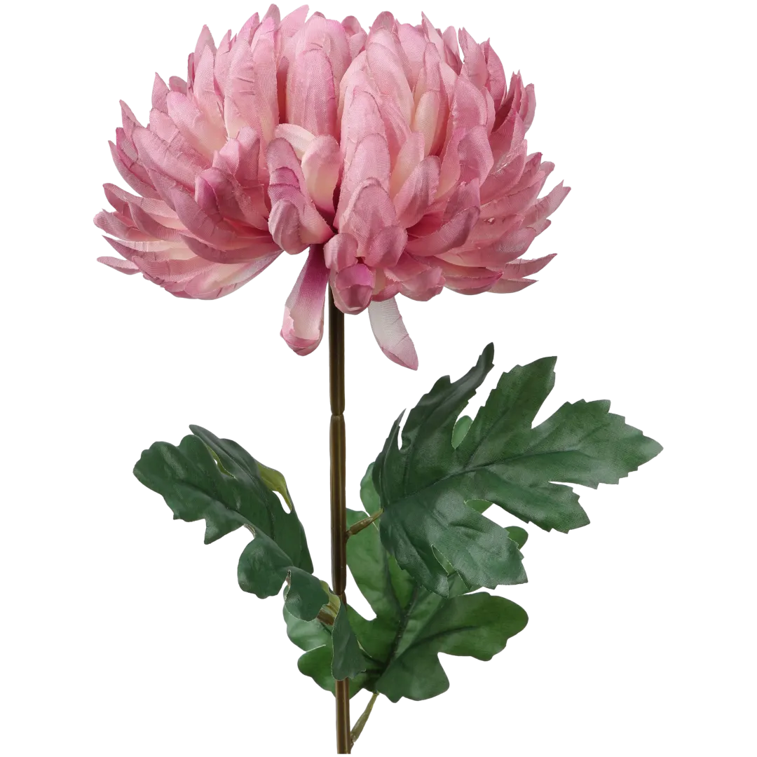 Kunstbloem chrysant op steel