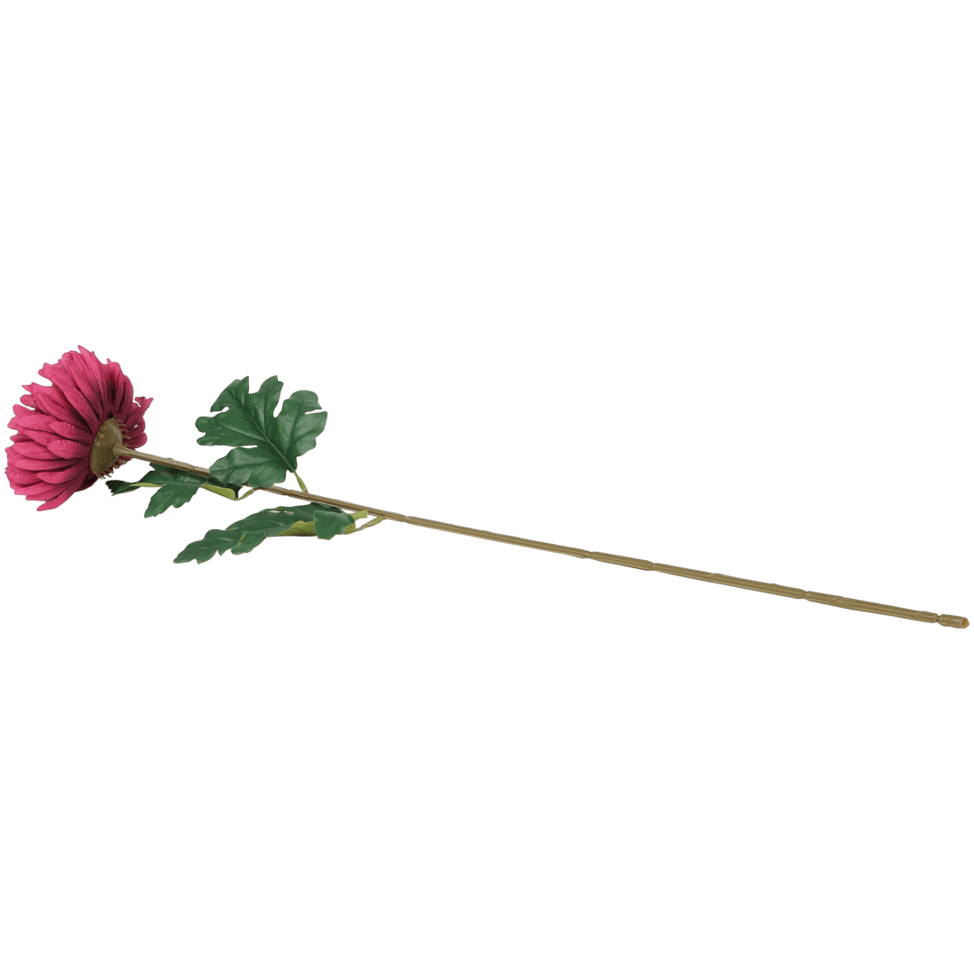 Kunstbloem chrysant op steel