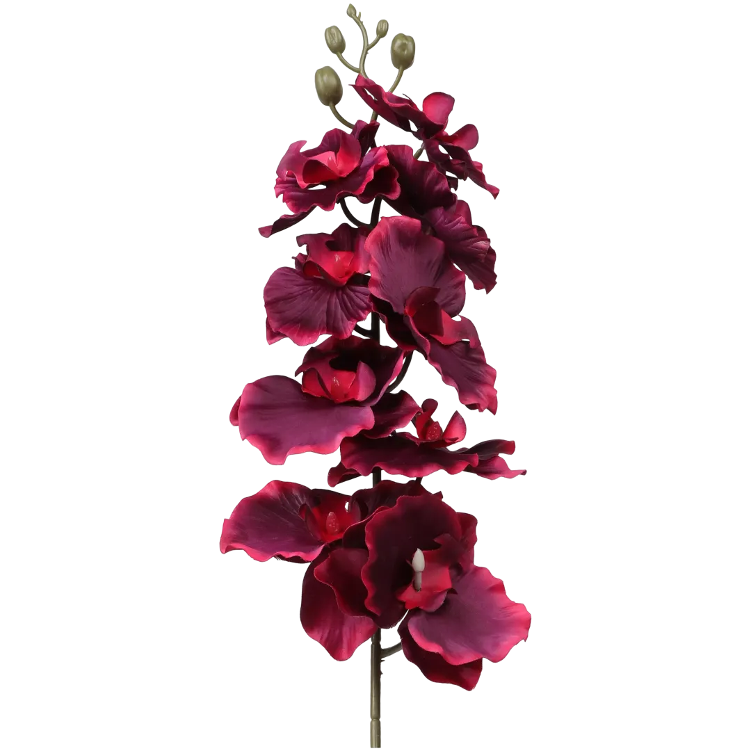 Kunst orchidee op steel