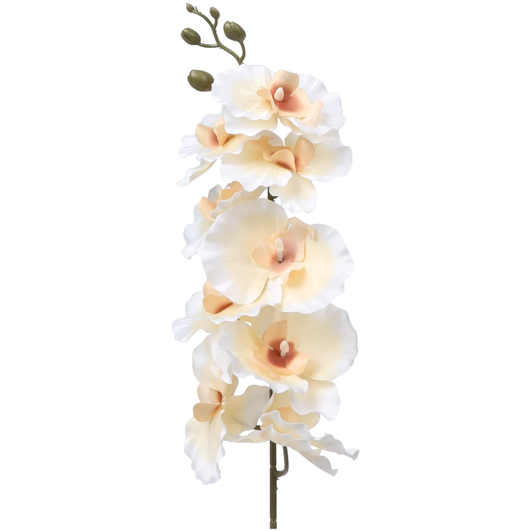 Kunst orchidee op steel