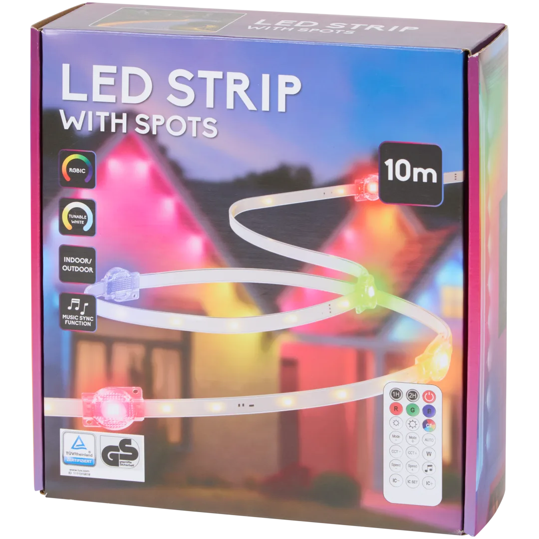 Ruban LED avec spots