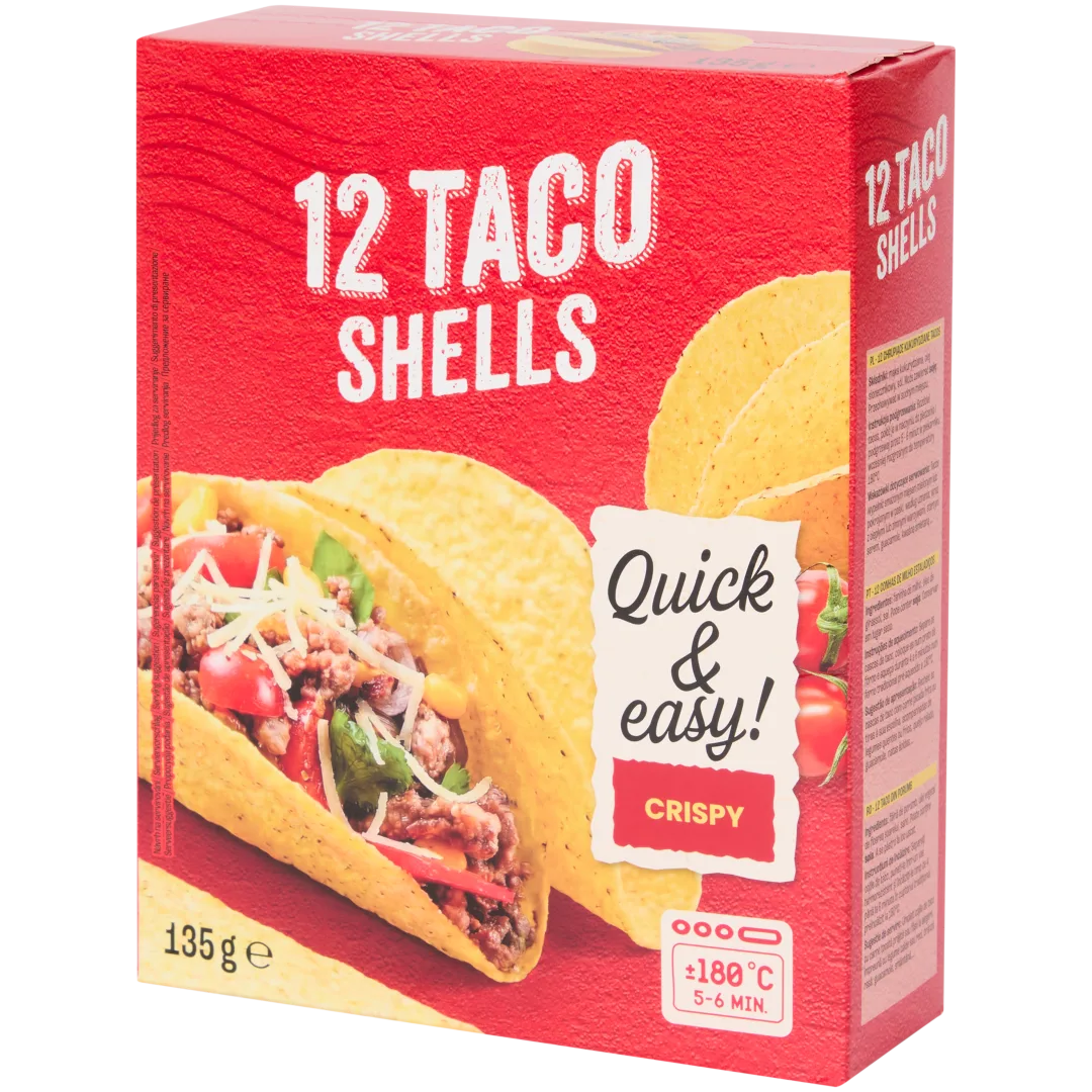 Coquilles à tacos