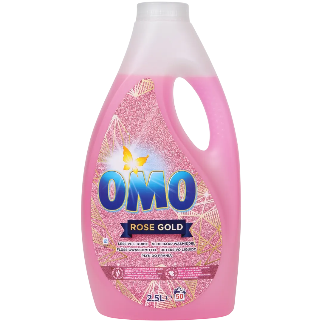 Omo wasmiddel Rose Gold 1