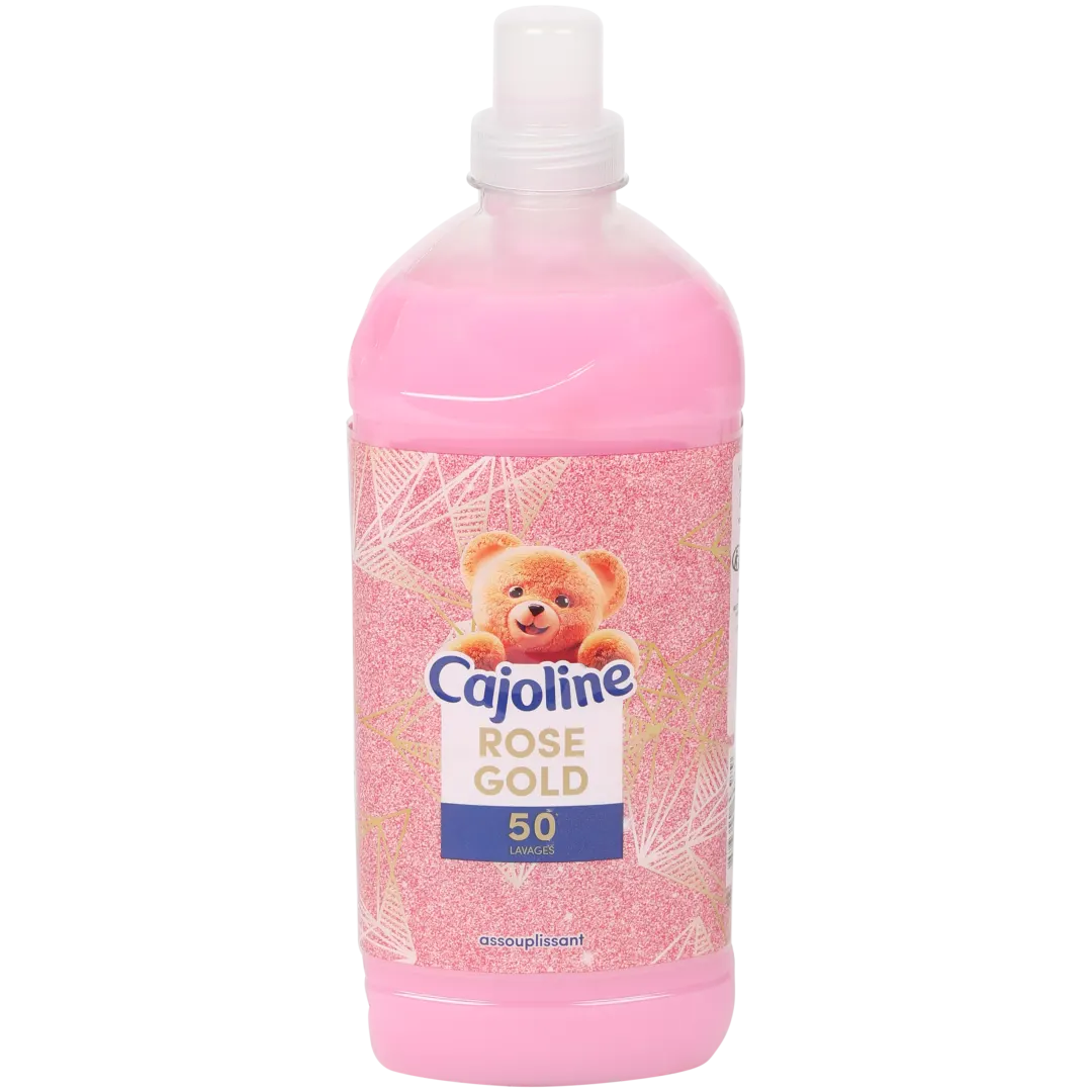 Adoucissant Cajoline Rose Gold Fleurs tropicales