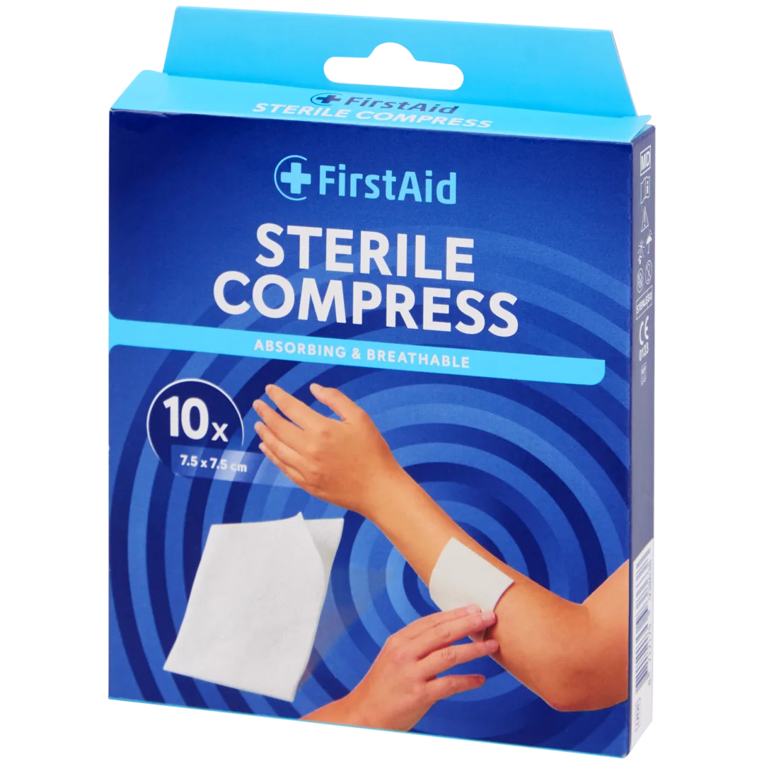 Compresas estéril First Aid