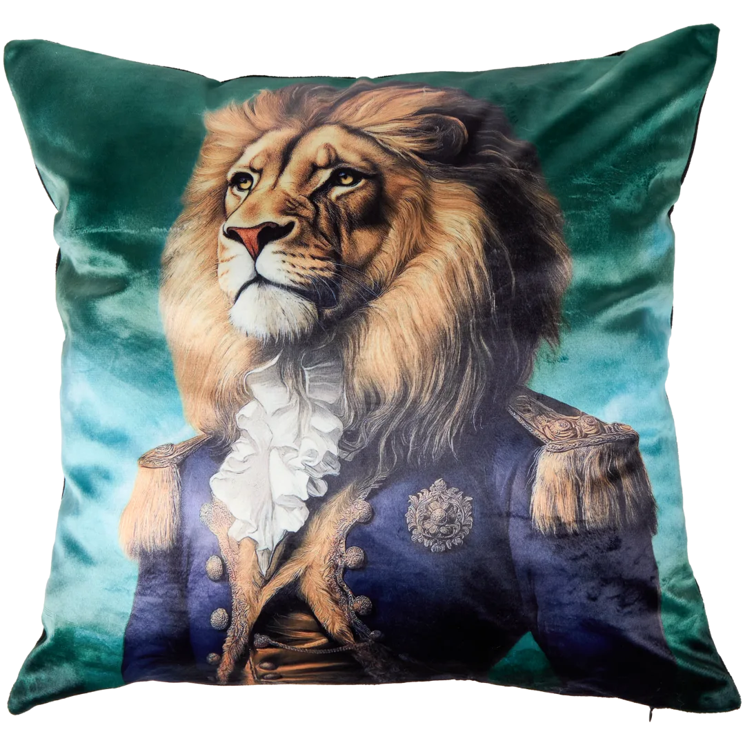 Housse de coussin motif animal