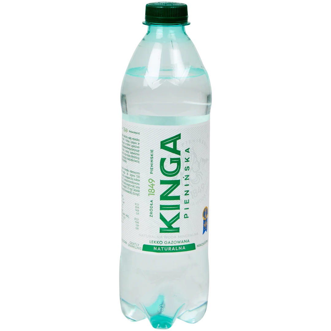 Gazowana woda mineralna Kinga 1