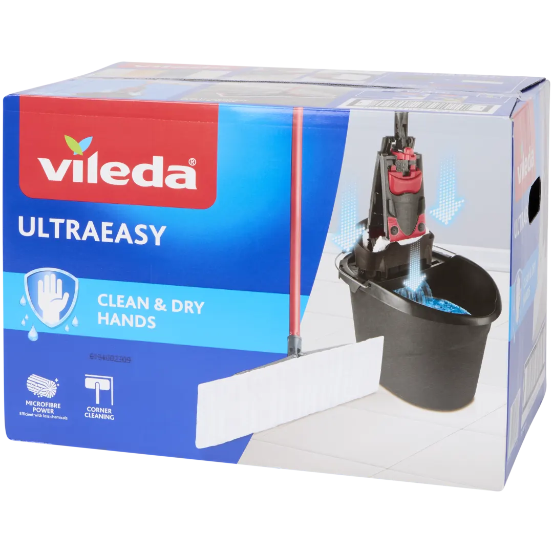 Vileda UltraEasy XL vloerwisser set met emmer