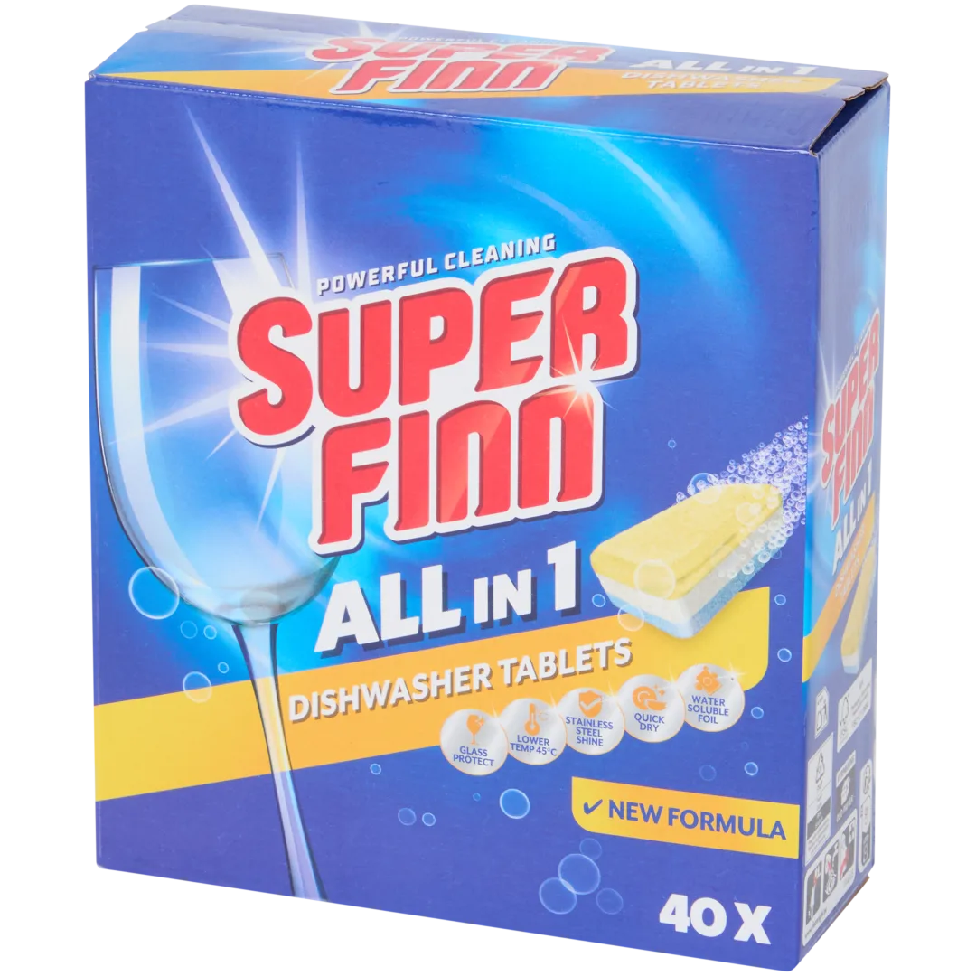 Superfinn all-in-one vaatwastabletten