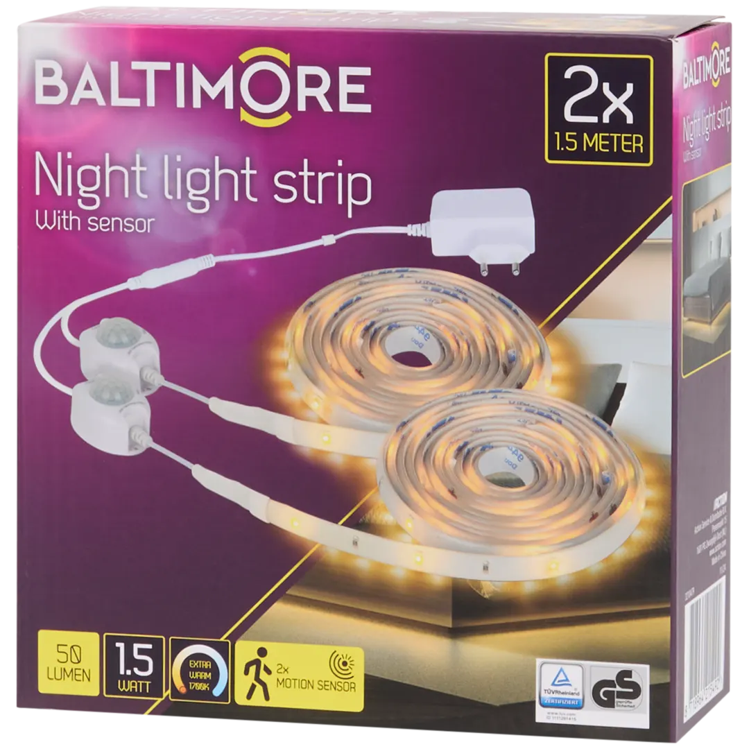 Baltimore ledstrip met sensor