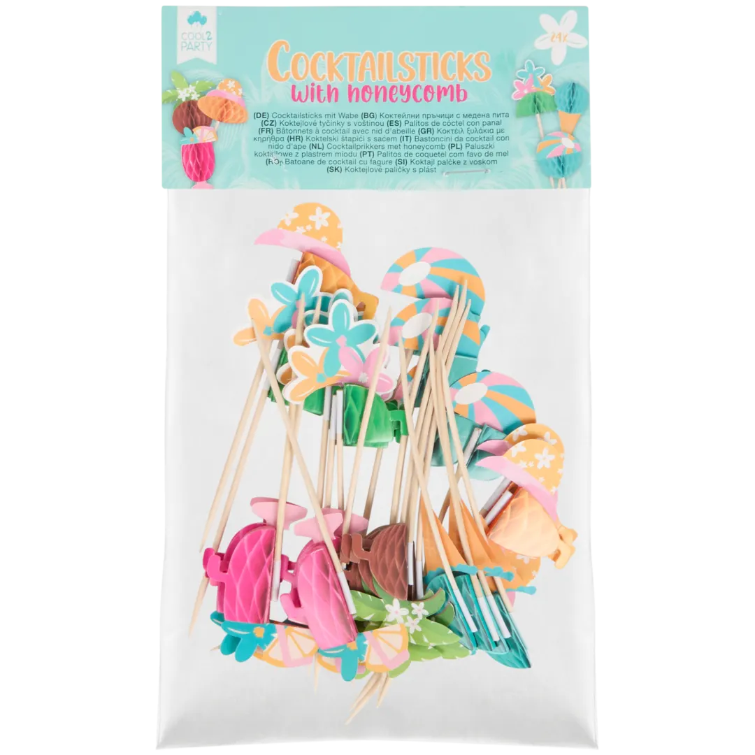 Bâtonnets de cocktail d'été 2