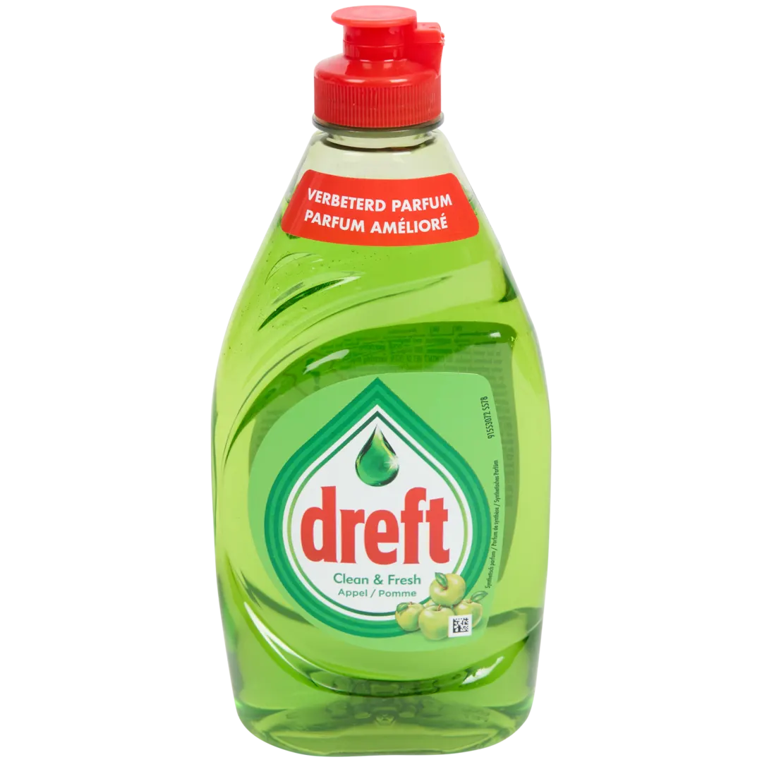 Liquide vaisselle Dreft Clean & Fresh Pomme