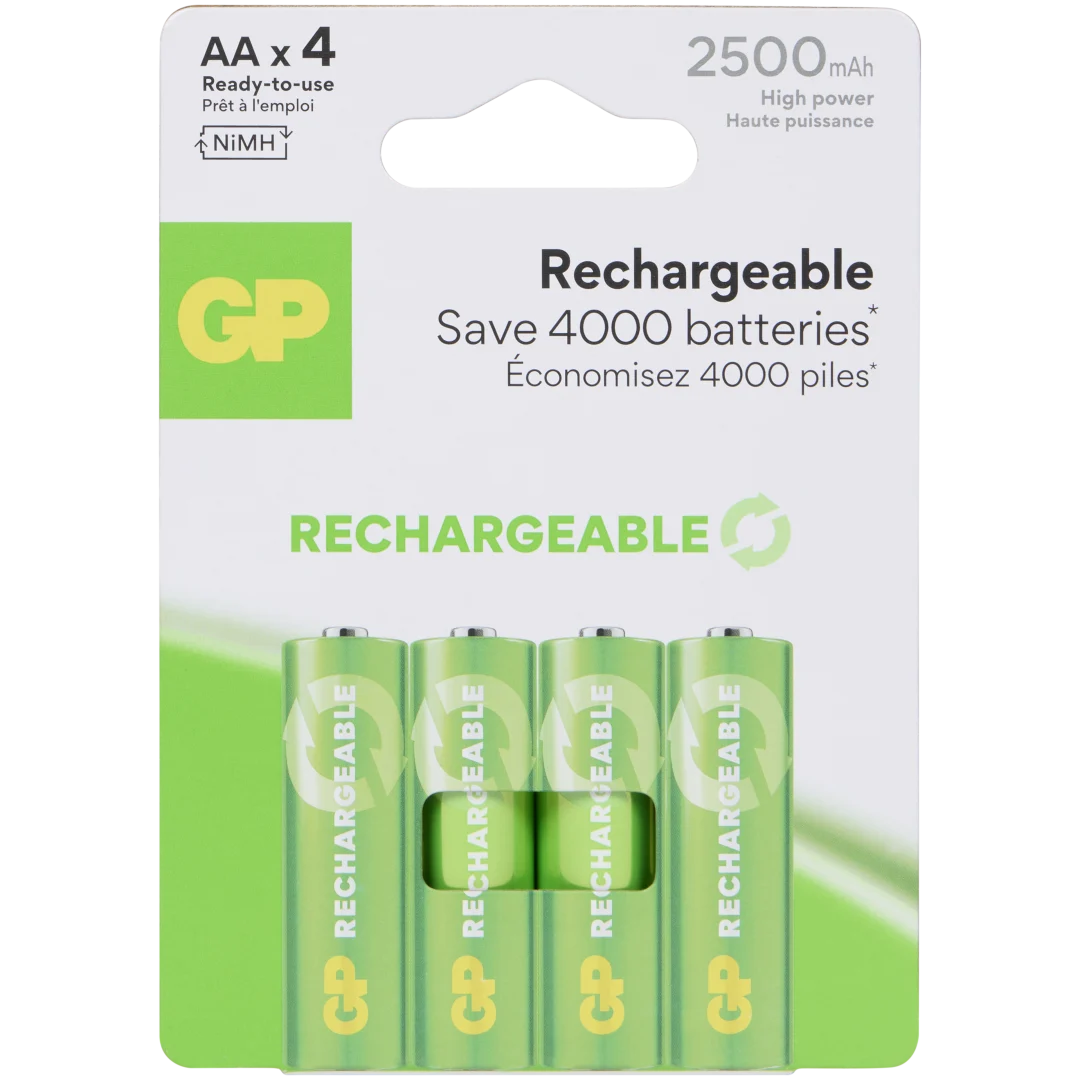 GP Wiederaufladbare Batterien AA