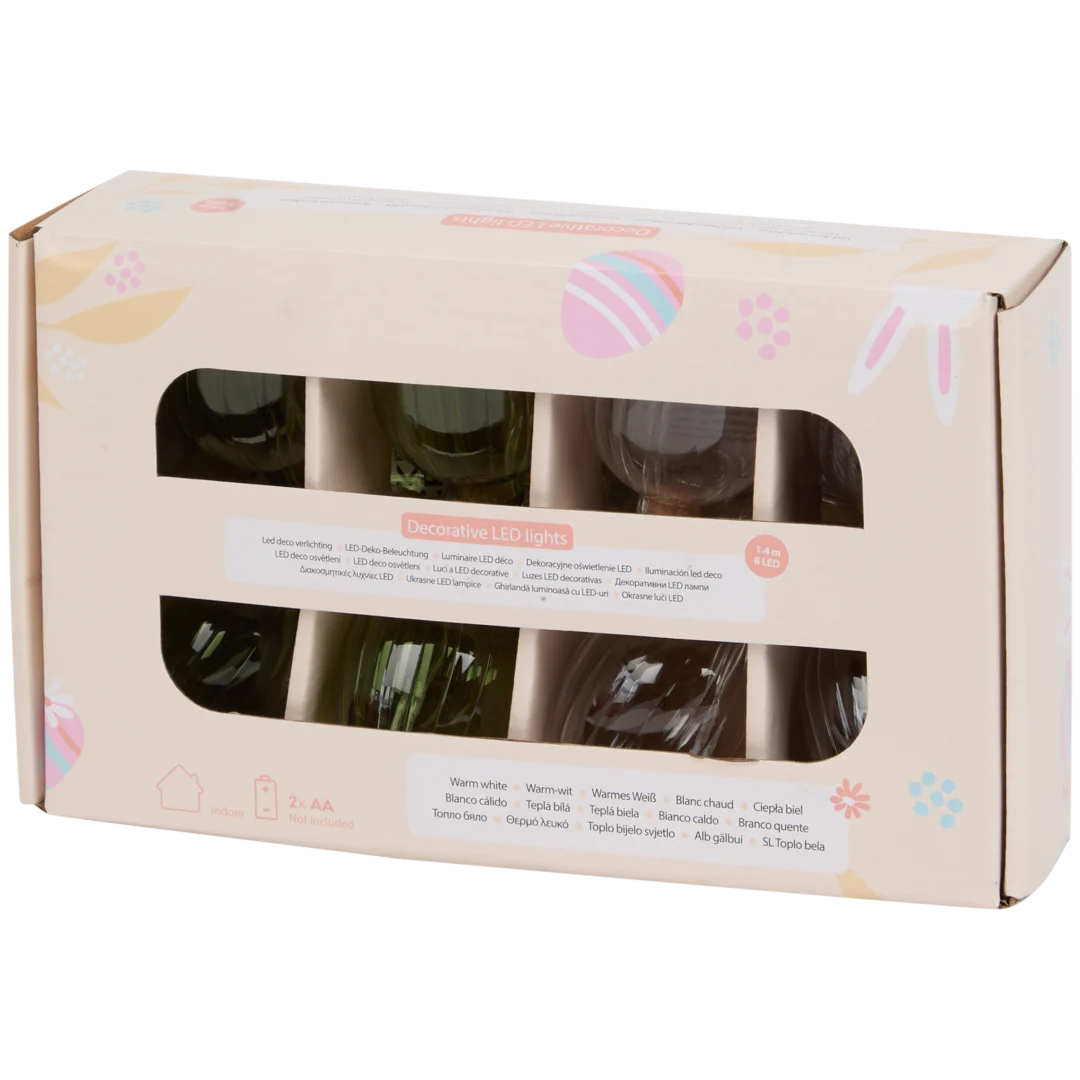 Ozdobny łańcuch świetlny na Wielkanoc 5