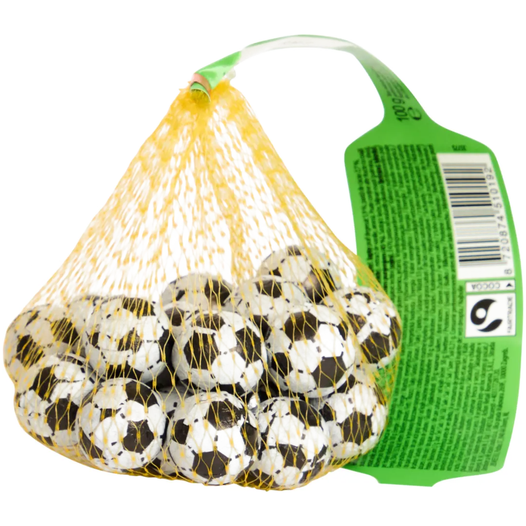 Chocolade voetballetjes