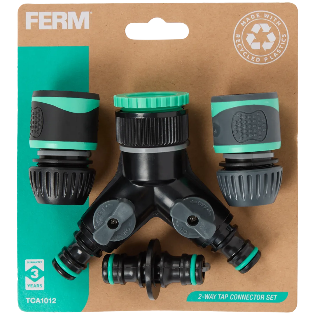 Kit de raccords pour tuyau d'arrosage FERM