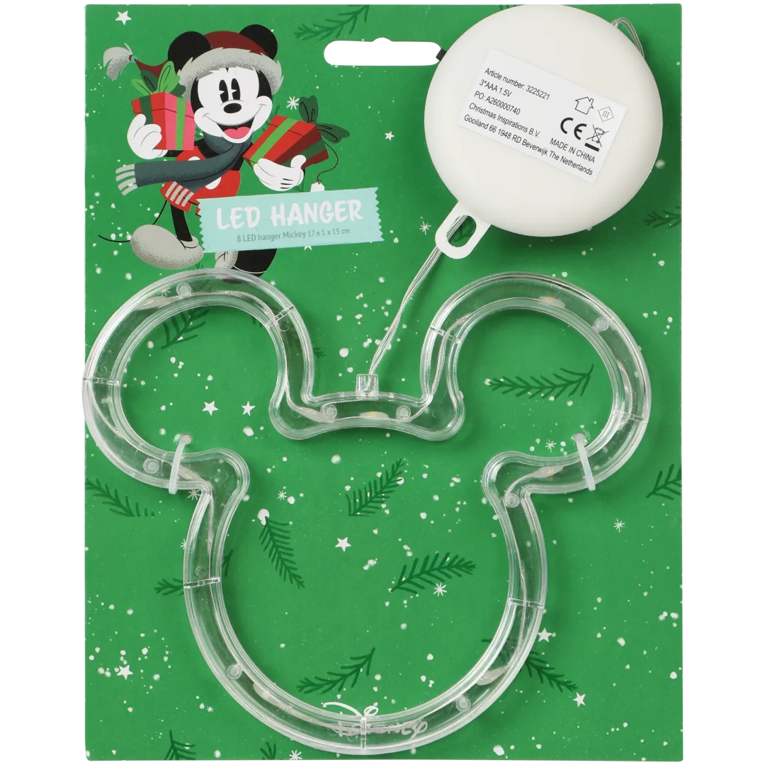 Figurină Disney cu leduri și ventuză 1