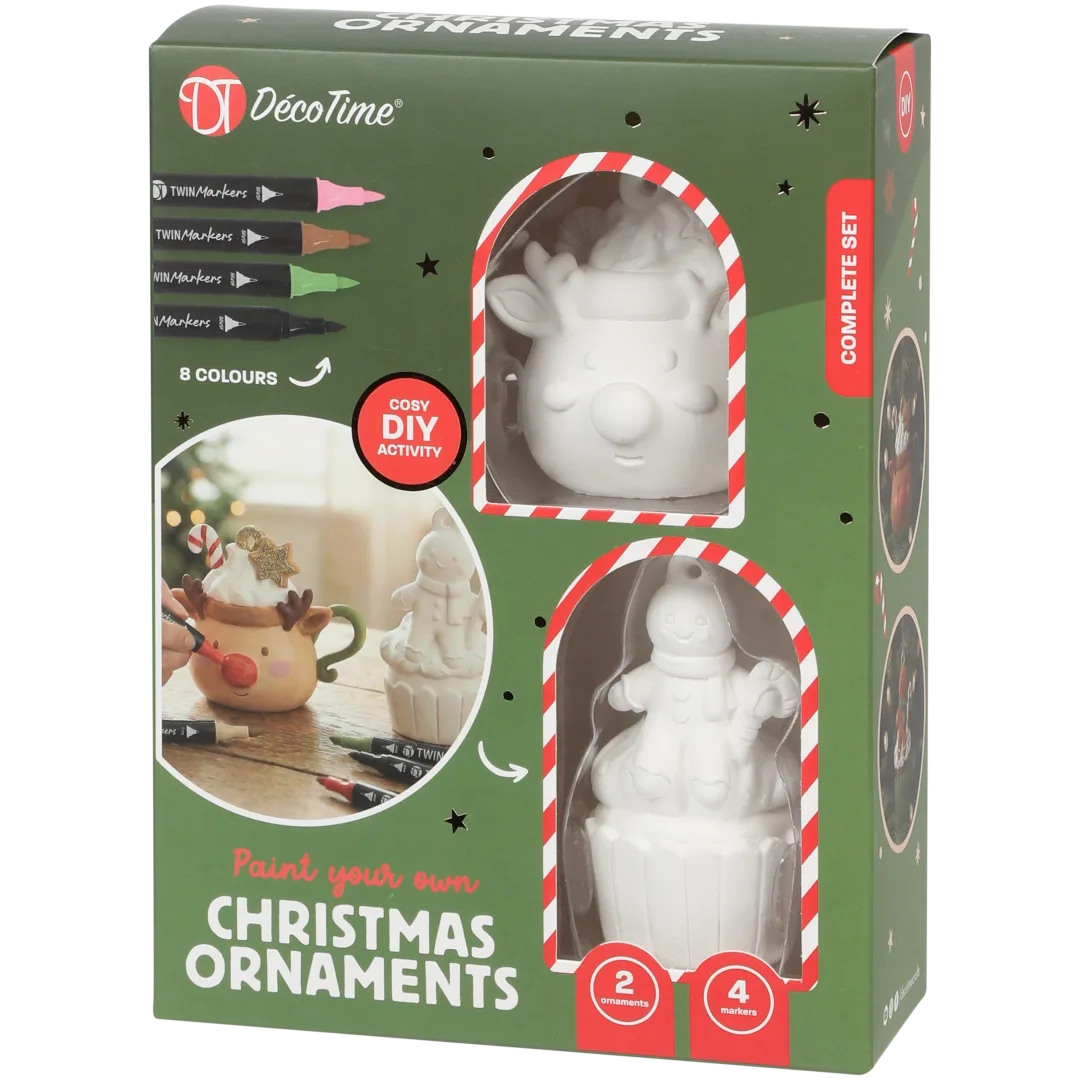 DécoTime DIY-Weihnachtsbaumanhänger