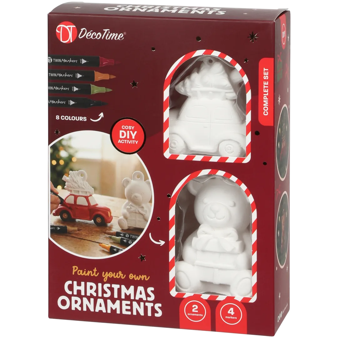 DécoTime DIY-Weihnachtsbaumanhänger
