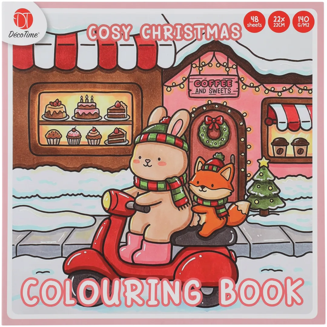 Livro de colorir de Natal DécoTime