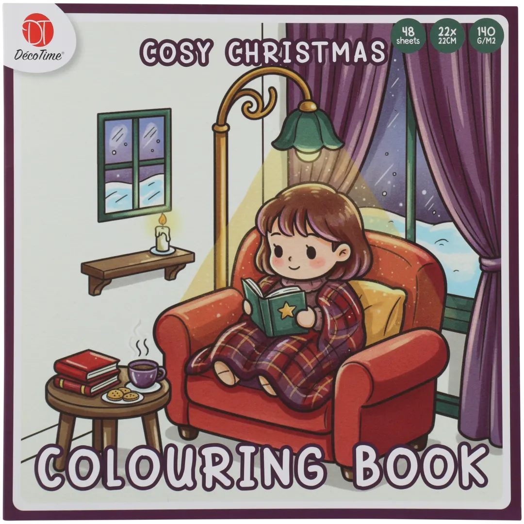 Livro de colorir de Natal DécoTime