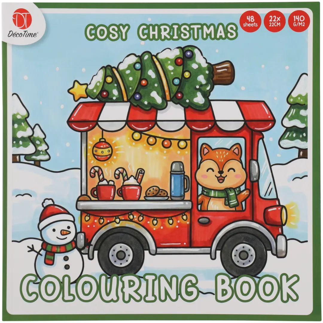 Livro de colorir de Natal DécoTime