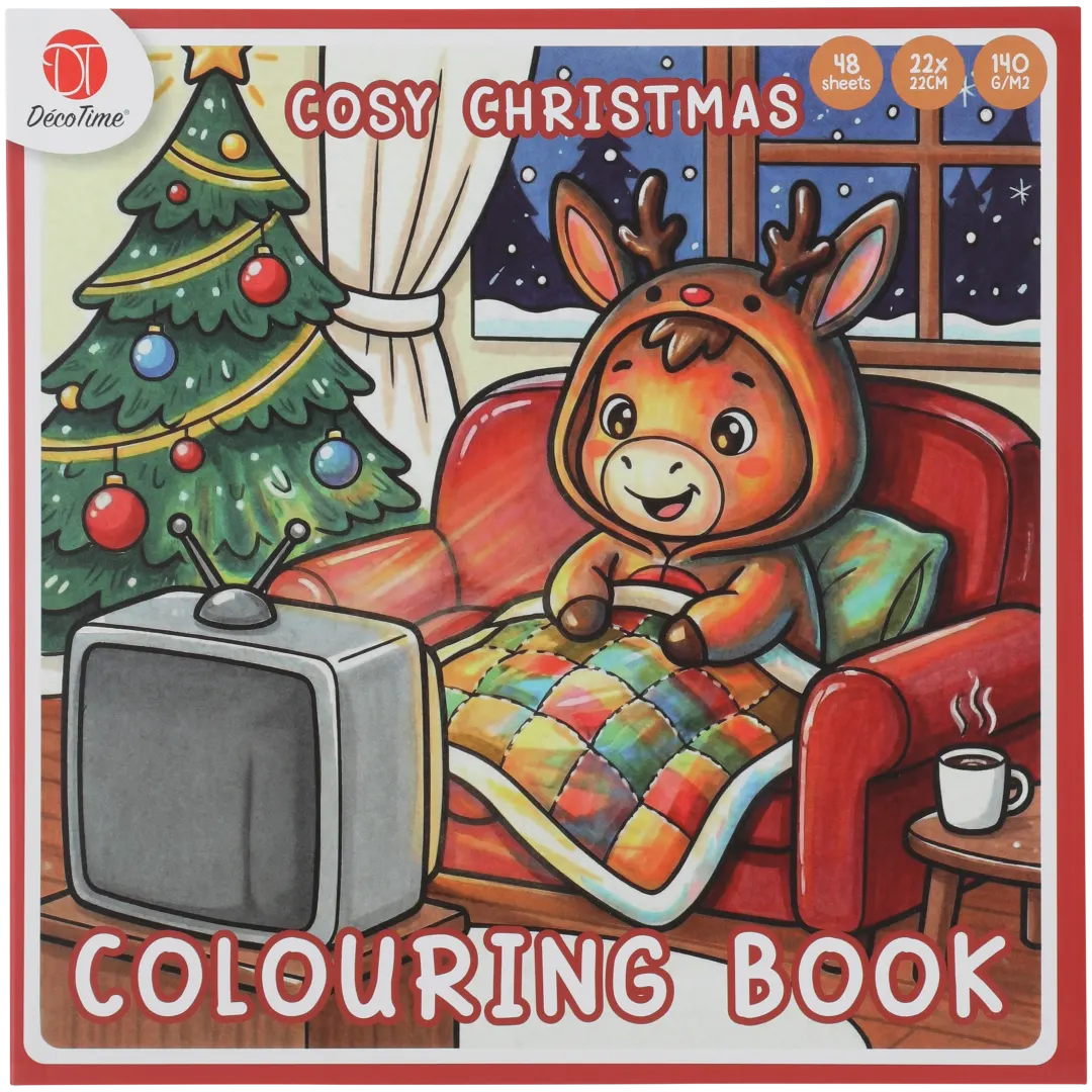 Livro de colorir de Natal DécoTime