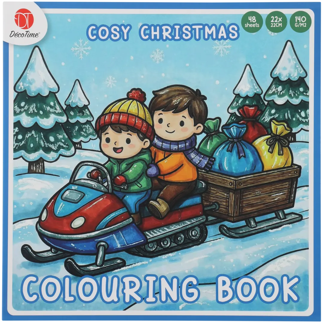 Livro de colorir de Natal DécoTime