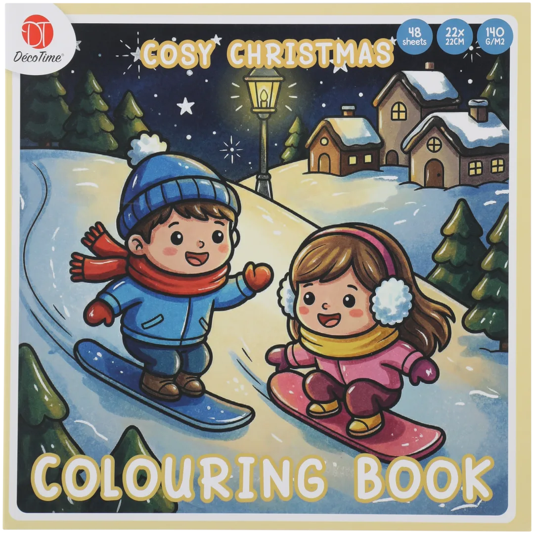 Livro de colorir de Natal DécoTime