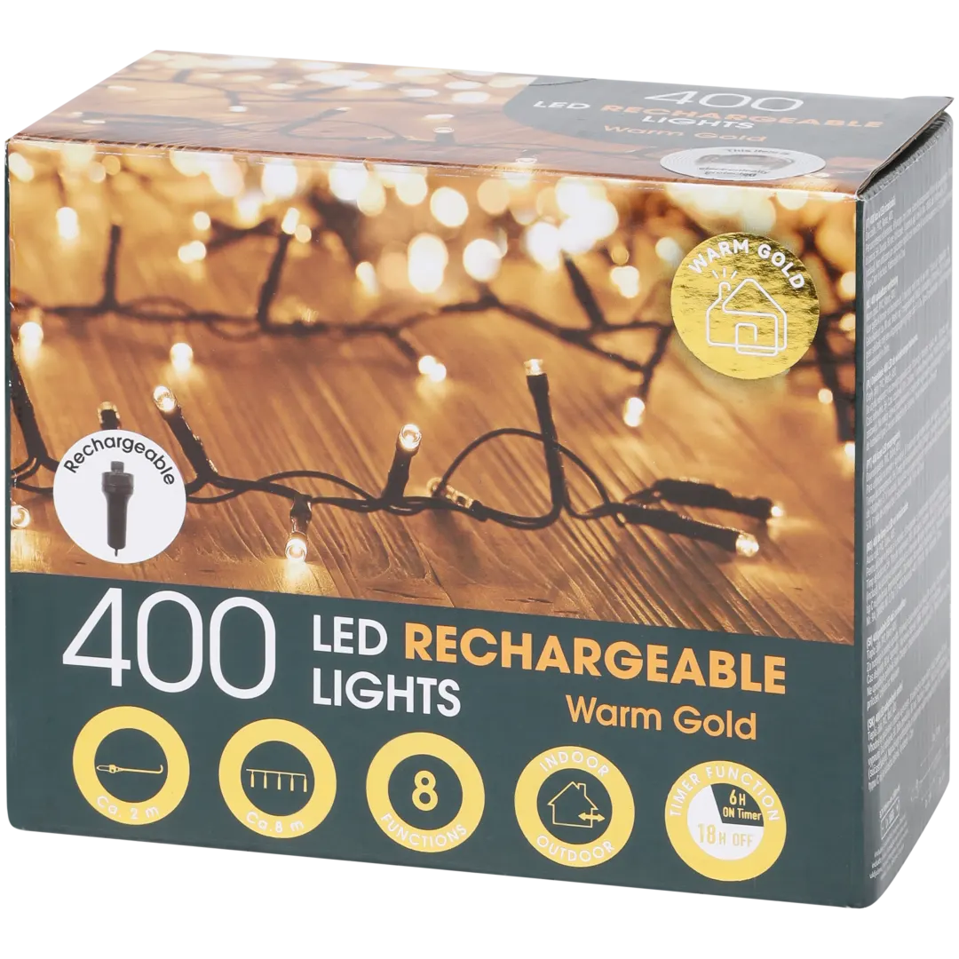 Luxuriance Lights Aufladbare Weihnachtsbeleuchtung